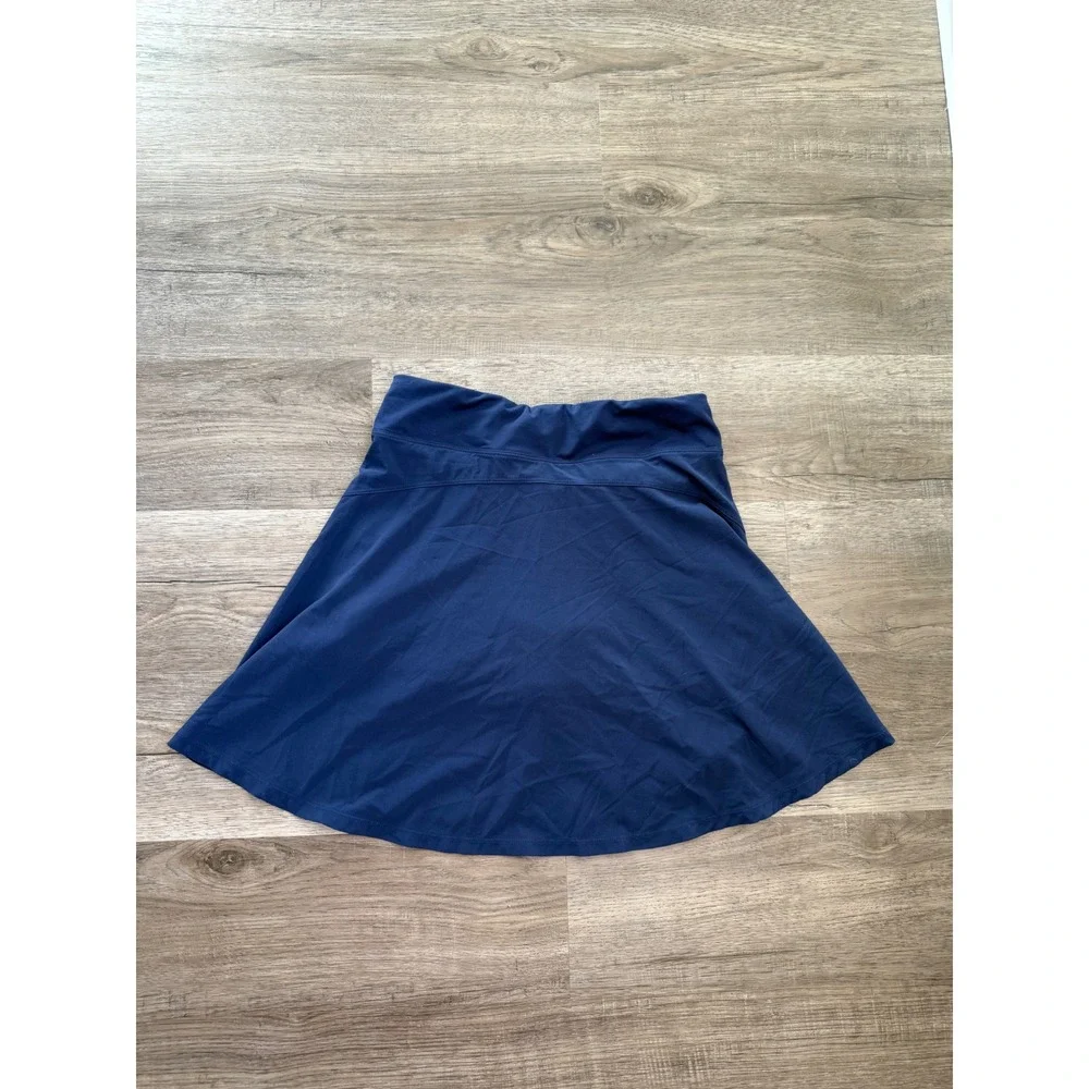 Athleta Girl School Athletic Skort Navy Blue XL 14 Active Skirt - Picture 3 of 9